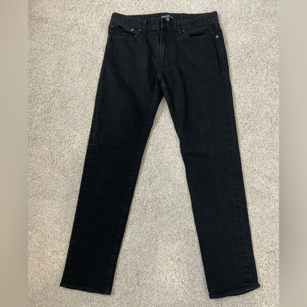 J Crew Flex Black Slim Women’s Jeans 30 Straight Leg